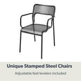 thumbnail image 3 of Member's Mark Café Collection Steel Chair, Single, 3 of 5