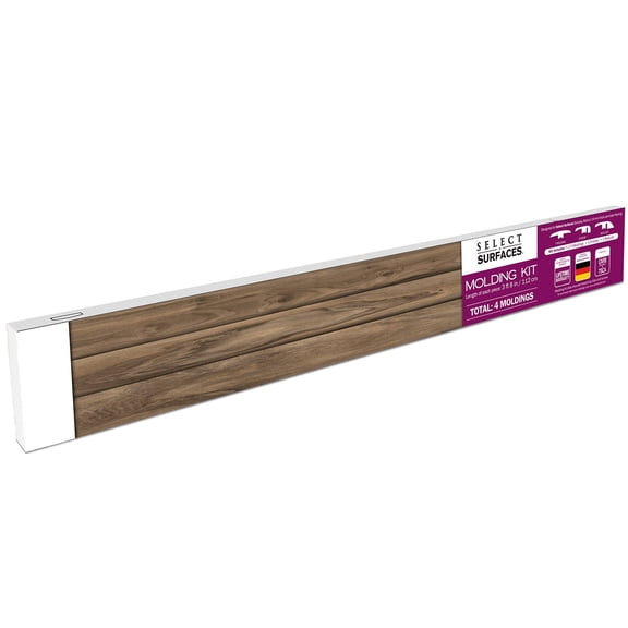 Select Surfaces Smokey Walnut Molding Kit