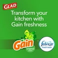 thumbnail image 3 of Glad ForceFlex 13-Gallon Kitchen Trash Bags, Gain Original Scent + Febreze, 150 ct., 3 of 11