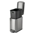 thumbnail image 8 of Tramontina 1.6 Gallon Step Trash Cans, 2 pack, 8 of 13