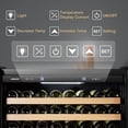 thumbnail image 4 of Lanbo 32 Inch Dual Door Wine Cooler, 4 of 8