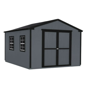 Handy Home Products Gable 10' x 16' Outdoor Wooden Shed, Choose Installation