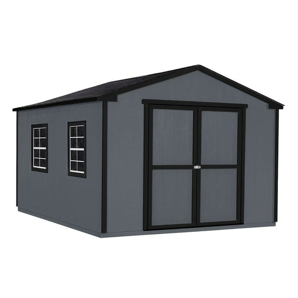 Handy Home Products Gable 10' x 16' Outdoor Wooden Shed, Choose Installation