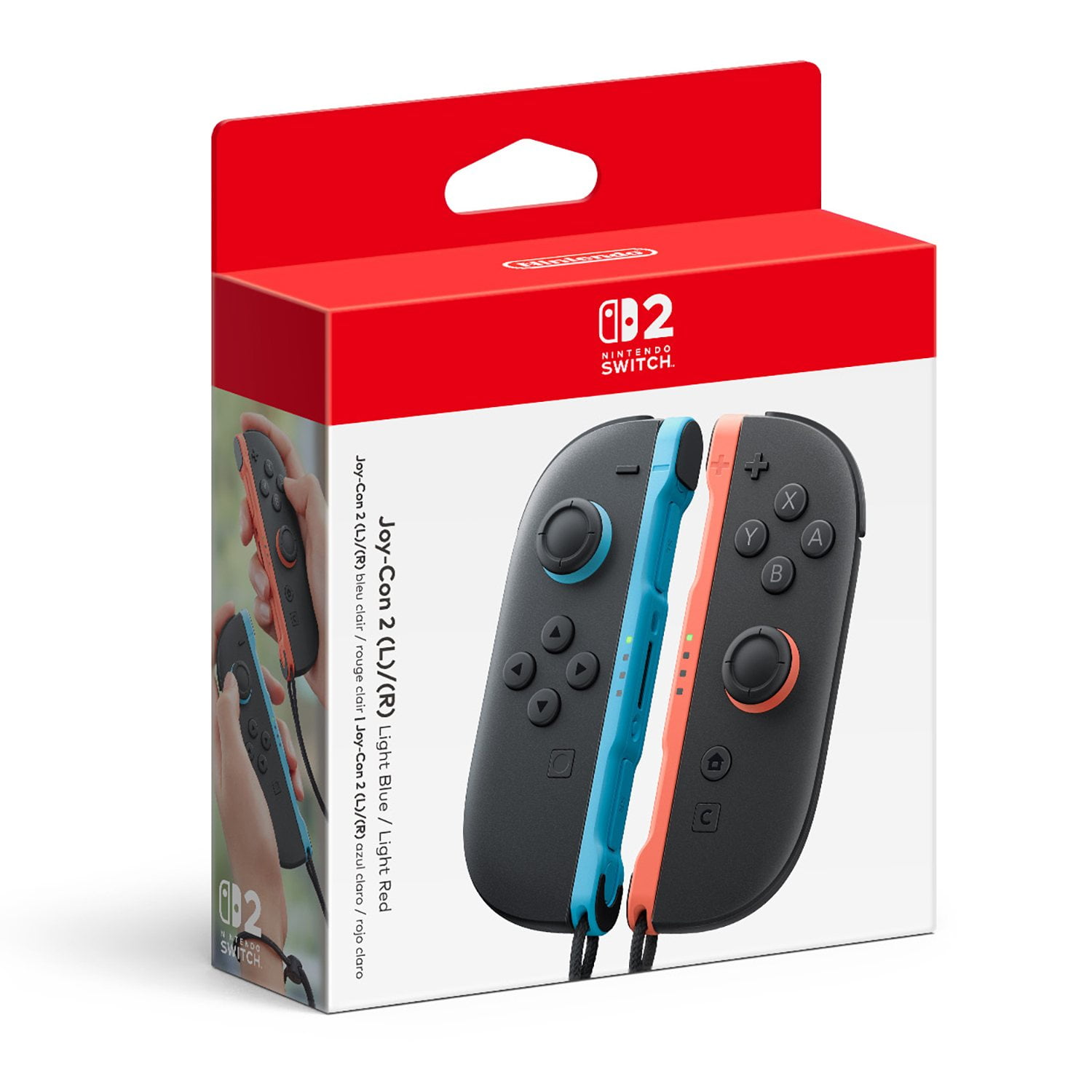 Nintendo Switch 本体＋Joy-Con 2セット Nintendo Switch 2 Joy-Con 2 L/R - Light Blue/Light Red - Samsclub.com