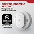 thumbnail image 6 of Kidde 10-Year Battery Smoke Detector with LED Warning Lights, 2 Pack, 6 of 13