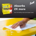 thumbnail image 3 of Scott Rags In a Box, White, All Purpose 350 Sheets/Box, 3 of 7