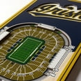 thumbnail image 3 of YouTheFan Notre Dame Fighting Irish 6"x19" 3D Stadium View Banner, 3 of 6
