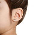 thumbnail image 5 of Disney Diamond Earrings in 14K White Gold, 5 of 5
