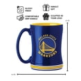 thumbnail image 3 of Logo Brands Golden State Warriors 14oz Relief Mug Set, 3 of 5