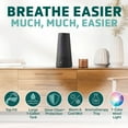 thumbnail image 3 of PureGuardian 1.5 Gal. Warm and Cool Mist Ultrasonic Humidifier with Humidistat and UV-C, 3 of 12