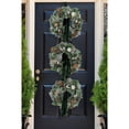 thumbnail image 2 of Member's Mark Pre-Lit Wreath Décor with Velvet Sash, 2 of 8
