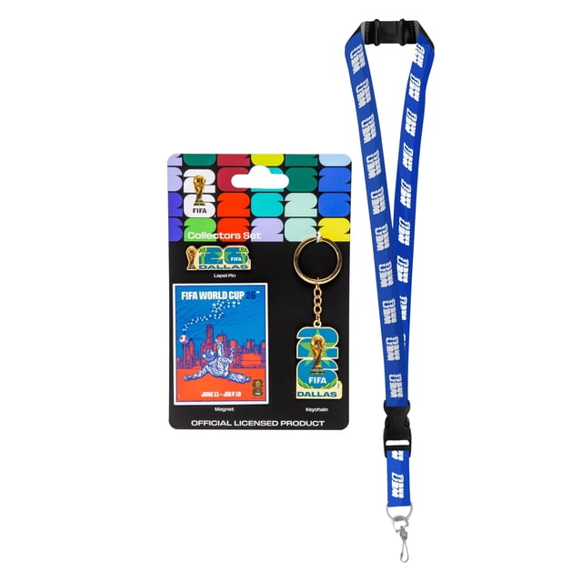 World Cup Host City Collector's Set and Lanyard, Assorted Cities