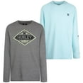 thumbnail image 1 of Hurley Boys 2 Pack Thermal Long Sleeve Tee, 1 of 14