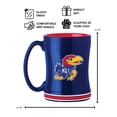 thumbnail image 2 of Logo Brands Kansas Jayhawks 14oz Relief Mug Set, 2 of 4