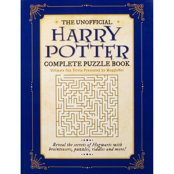 The Wizarding World Unofficial Harry Potter Complete Puzzle Book, Paperback