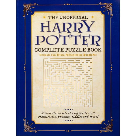 The Wizarding World Unofficial Harry Potter Complete Puzzle Book, Paperback