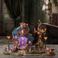 thumbnail image 1 of Disney 9pc Resin LED Musical Halloween Village Set, 1 of 10