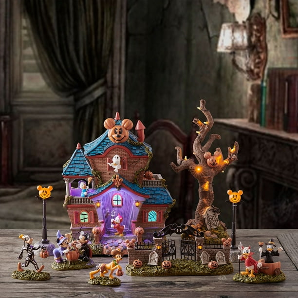 Disney 9pc Resin LED Musical Halloween Village Set - Samsclub.com