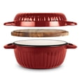 thumbnail image 2 of Tramontina 3-in-1 Enameled Cast Iron Multi-Oven, Includes Trivet, 2 of 10