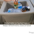 thumbnail image 4 of Everlast Spas Escapade 4-Person 20-Jet Lounger Spa with Accessories, 4 of 13