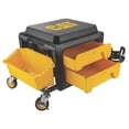 thumbnail image 3 of Cat® Rolling Utility Seat With Cup Holder, 3 of 14