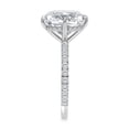 thumbnail image 2 of Lab Created 5.50 CT.T.W. Cushion Cut Diamond Ring in 14K White Gold, 2 of 5