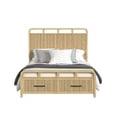 thumbnail image 4 of Society Den Woodridge Storage Bed in Natural, Assorted Sizes, 4 of 8