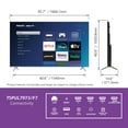 thumbnail image 3 of Philips 75" Class 7900 Series 4K QLED Roku Smart TV, 3 of 14