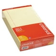 thumbnail image 1 of Universal Perforated Edge Writing Pad, Legal/Margin Rule, Legal, Canary, 50-Sheet Pads, 12pk., 1 of 2