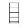 thumbnail image 6 of Seville Classics UltraDurable NSF-Certified Steel Tote Shelving, 25" W x 33" D 4 Tier and 5 Tier Options, 6 of 13