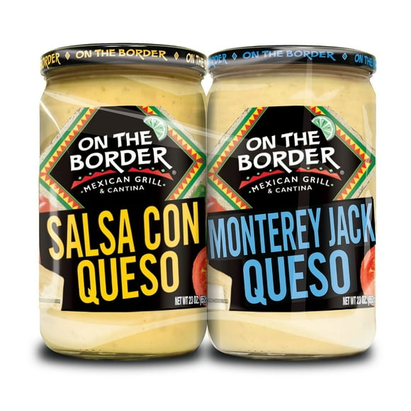 On The Border Queso, Variety Pack, 23 oz., 2 pk.