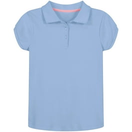 Nautica Girls Uniform Short Sleeve Interlock Polo