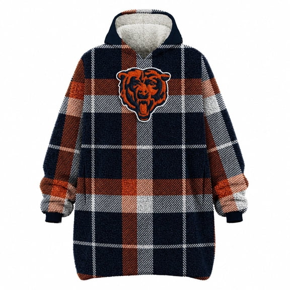 Pegasus Sports Chicago Bears Wearable Sherpa Throw