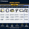 thumbnail image 7 of Westinghouse 2-Pack 1000-Lumen Rechargeable LED Work Lights with Adjustable Stands, 7 of 7