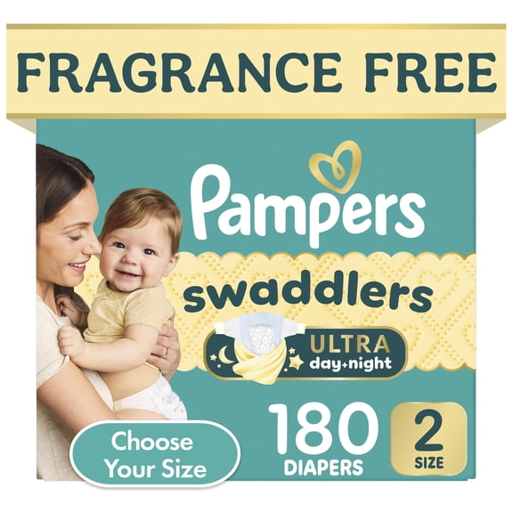 Pampers Swaddlers Ultra Diapers, Sizes Newborn-8