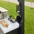 thumbnail image 15 of Range Covered Linear Outdoor Kitchen w/ Grill & Refrigerator, 15 of 21
