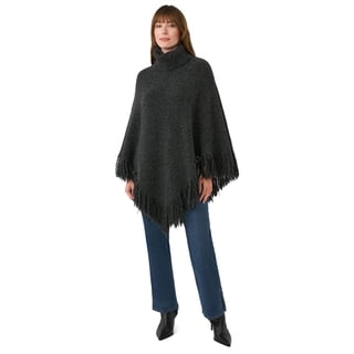 Edited by Maren Morris Women's Fringe Poncho