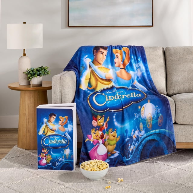 Disney Classic VHS Boxed Silk Touch Throw, 50" x 70"