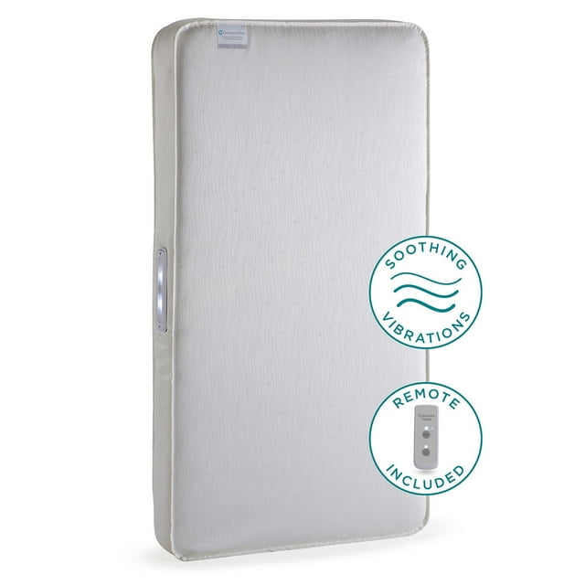 Contours Vibes 2-Stage Soothing Vibrations Crib Mattress and Toddler Mattress
