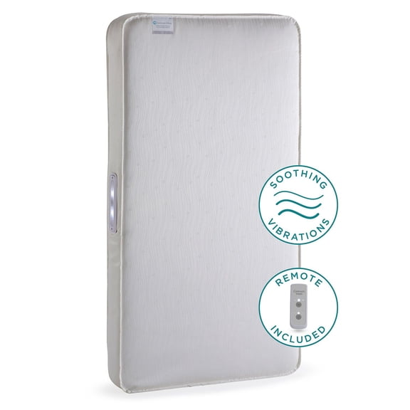 Contours Vibes 2-Stage Soothing Vibrations Crib Mattress and Toddler Mattress