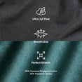 thumbnail image 5 of True Classic Men's 2-Pack Long Sleeve Crewneck T-Shirt, 5 of 5