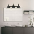 thumbnail image 9 of Globe Electric Brooklyn 5-Piece Bathroom Set in Black with Vanity and Bulbs, 9 of 12