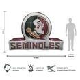 thumbnail image 4 of Logo Brands Florida State Seminoles Pre-Lit 7’x10’ Team Inflatable, 4 of 6