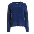 thumbnail image 6 of Nine West Women's Pointelle Sweater, 6 of 7