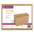 thumbnail image 1 of Smead 21 Pocket A-Z Indexed Expanding Files, Cord Closure, Kraft, Letter, Brown, 1 of 4