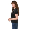thumbnail image 2 of Edited by Maren Morris Women's Velvet Short Sleeve Tee, 2 of 11