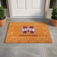 thumbnail image 2 of Logo Brands Mississippi State Bulldogs Coir Outdoor Mat, 2 of 3
