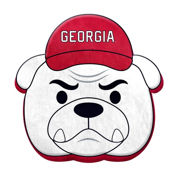 Logo Brands Georgia Bulldogs Puff Pillow