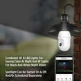 thumbnail image 8 of Energizer 2K Light Bulb Socket Security Camera with Socket Extension, 3pk., 8 of 8