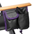 thumbnail image 4 of Logo Brands Baltimore Ravens Reclining Beach Chair, 4 of 7
